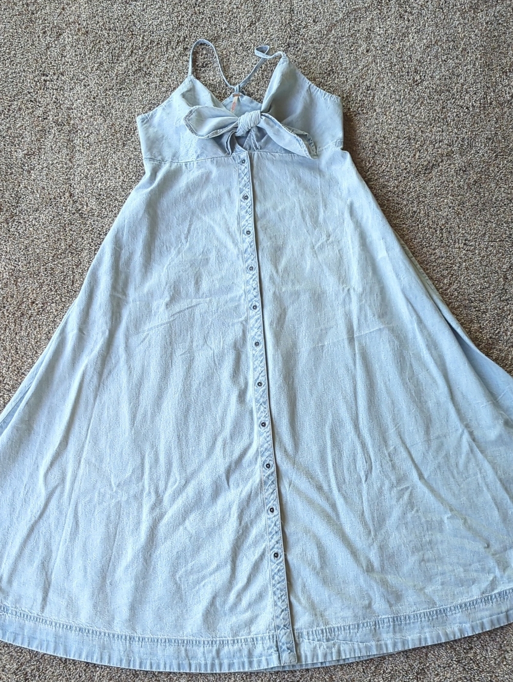 Free People Via Midi Dress - Glacier S